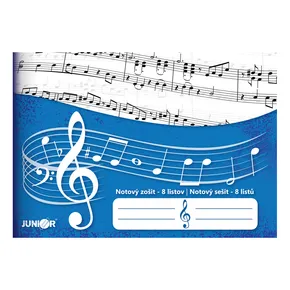 Notenheft - 8 Seiten - JUNIOR